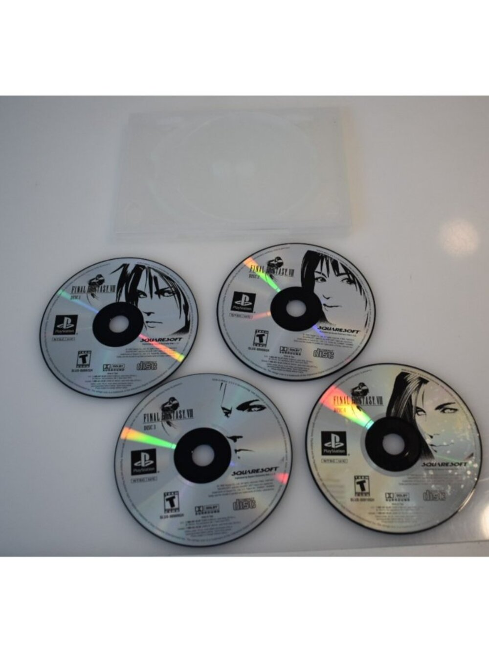 Final Fantasy VIII 8 (PS1 PlayStation 1) Discs only All 4 Discs w/ Case